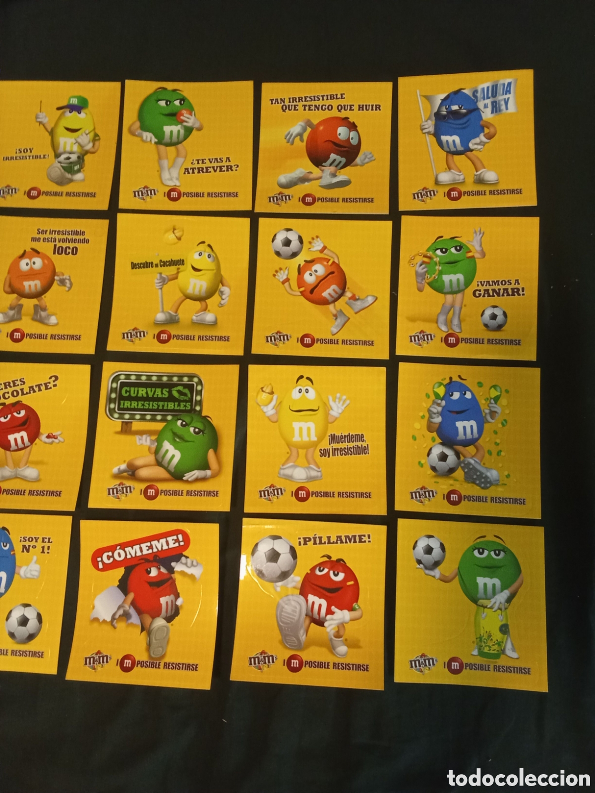 Pegatinas de colecci&oacute;n: COLECCI&Oacute;N DE 20 PEGATINAS m&ms - Foto 3