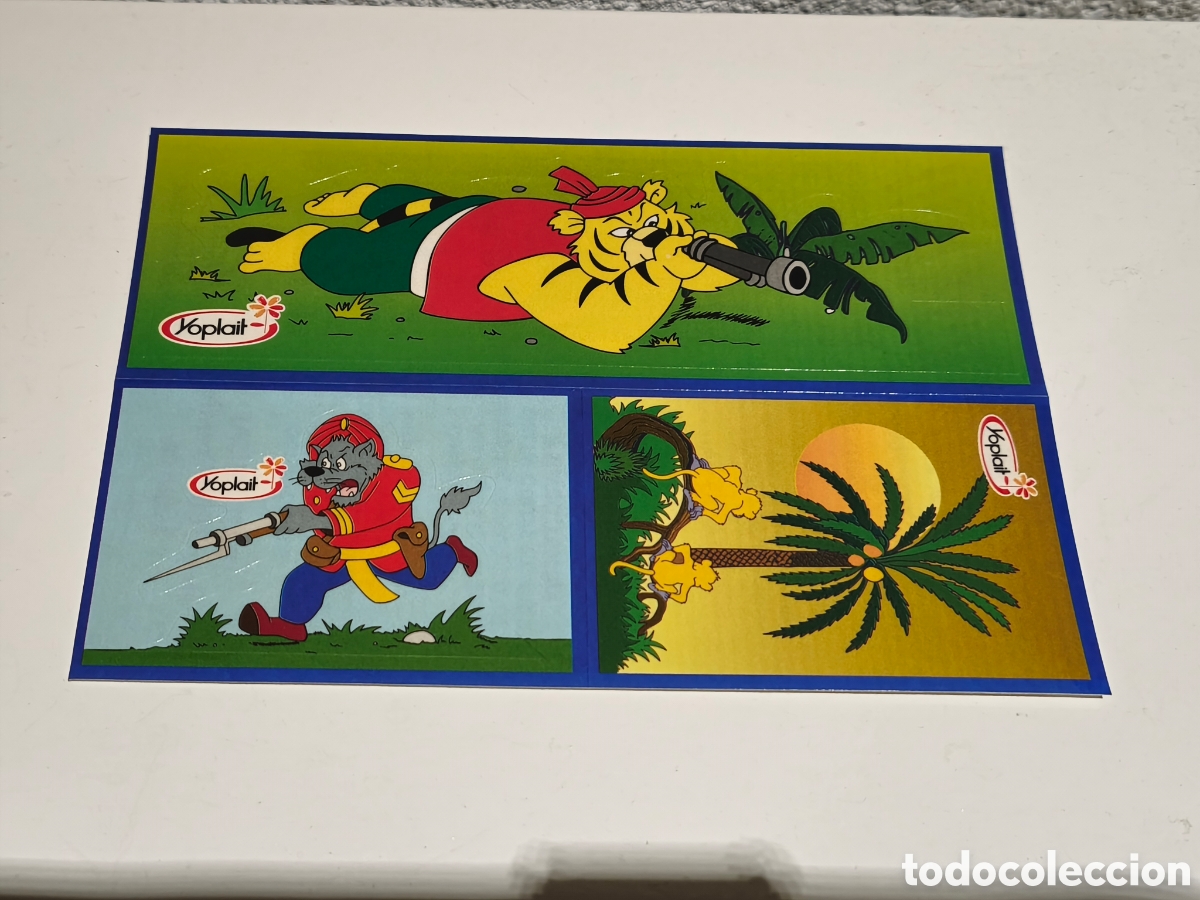 Pegatinas de colecci&oacute;n: PEGATINAS SANDOKAN YOPLAIT