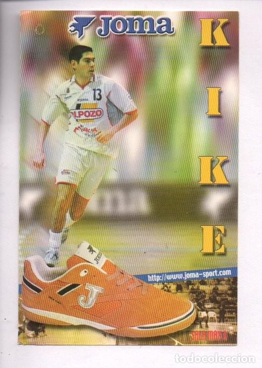 Pegatinas de colecci&oacute;n: ANTIGUA PEGATINA, JOMA - KIKE. 7,5 X 11,5 CM. FUTBOL SALA.