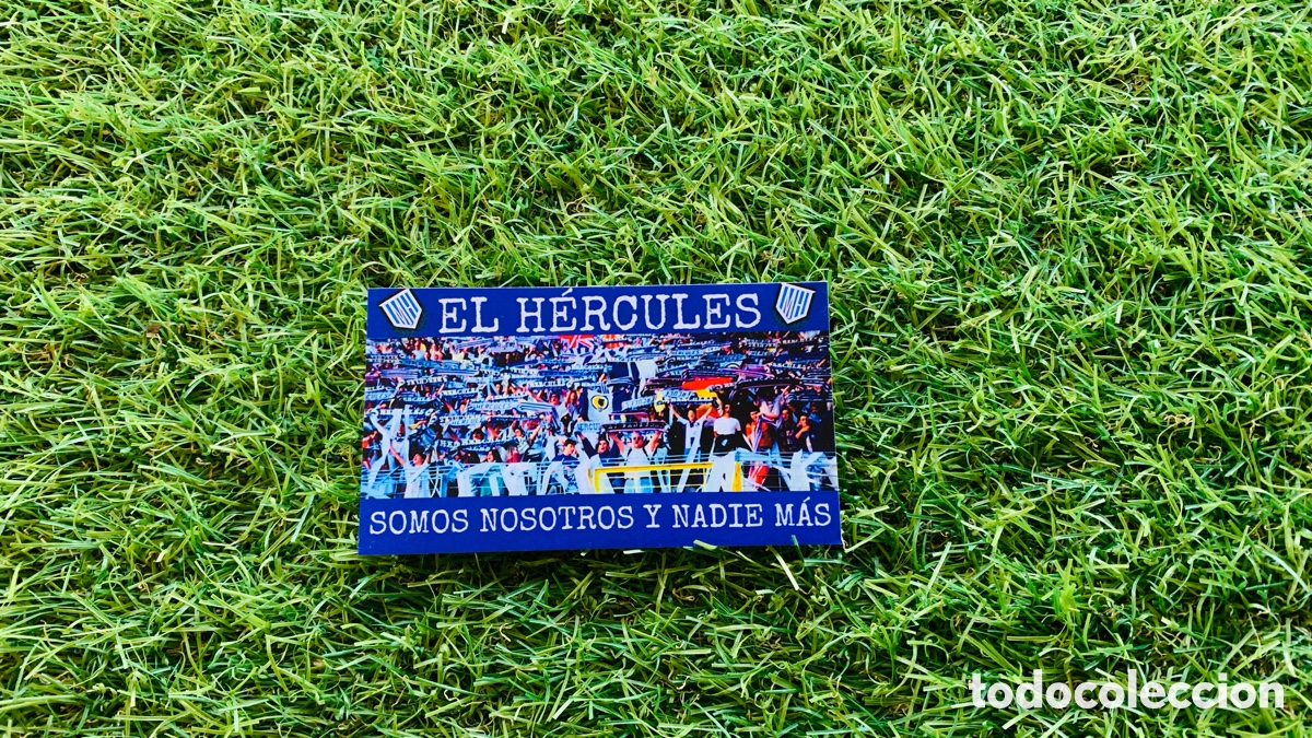 Pegatinas de colecci&oacute;n: Pegatina H&eacute;rcules CF ultras exclusivas