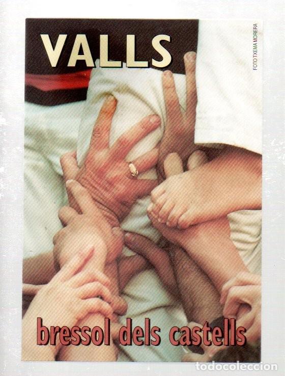 Pegatinas de colecci&oacute;n: ANTIGUA PEGATINA, VALLS - BRESSOL DELS CASTELLS. 7,9 X 11,4 CM
