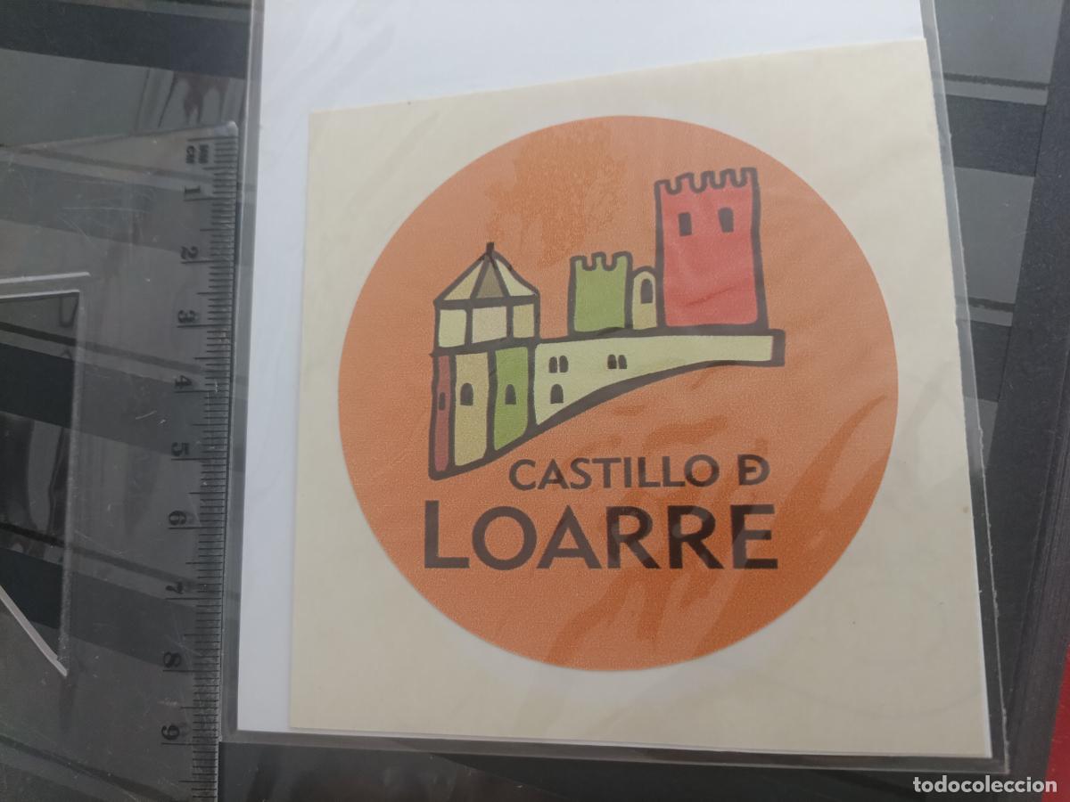 Pegatinas de colecci&oacute;n: Castillo de Loarre, pegatina precintada