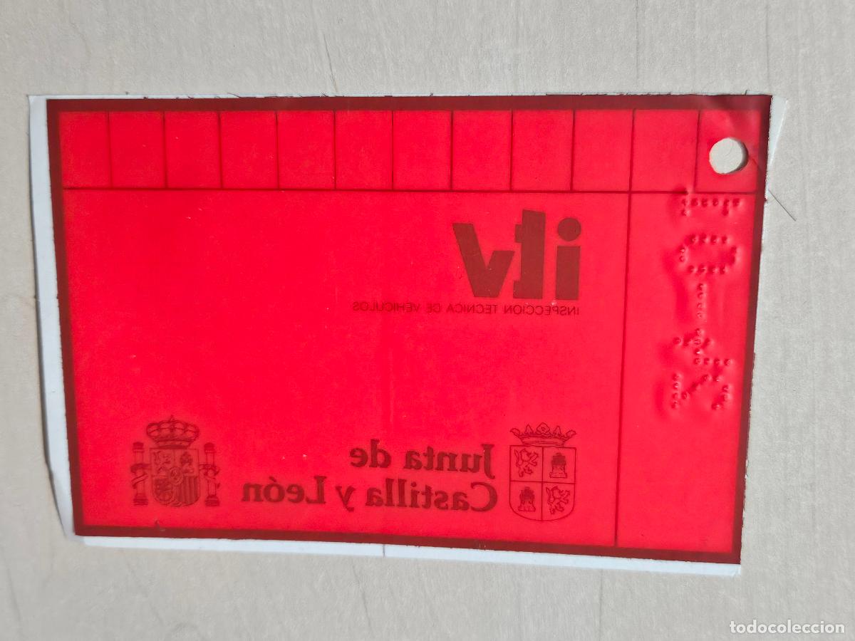 Pegatinas de colecci&oacute;n: Pegatinas ITV Junta de Castilla y Le&oacute;n