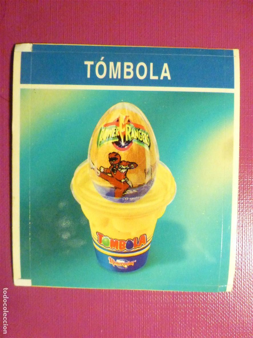 Pegatinas de colecci&oacute;n: Pegatina - Adhesivo Tiendas Alimentaci&oacute;n, Chucherias, Helado T&oacute;mbola - Menorquina - 7 x 7,5 cm.