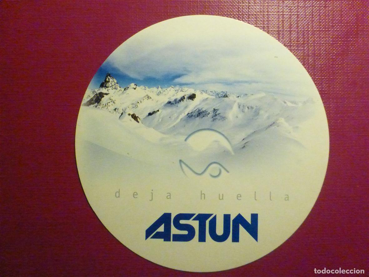 Pegatinas de colecci&oacute;n: Pegatina - Adhesivo - Alta Monta&ntilde;a, Ski, - Astun - Para esquiar a tope - Esqu&iacute; - 10 cm.