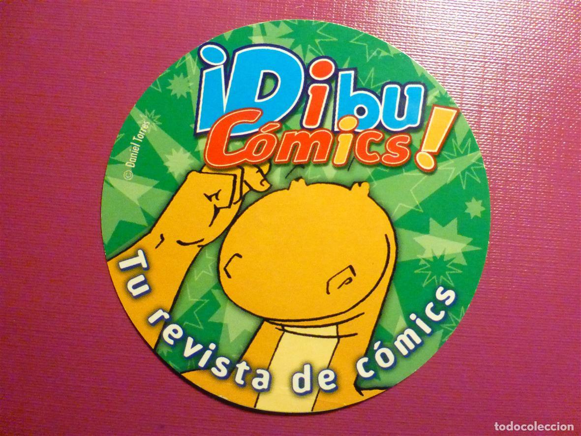Pegatinas de colecci&oacute;n: Pegatina - Adhesivo - Dibu Comics - Tu Revista de Comics - 8 cm.