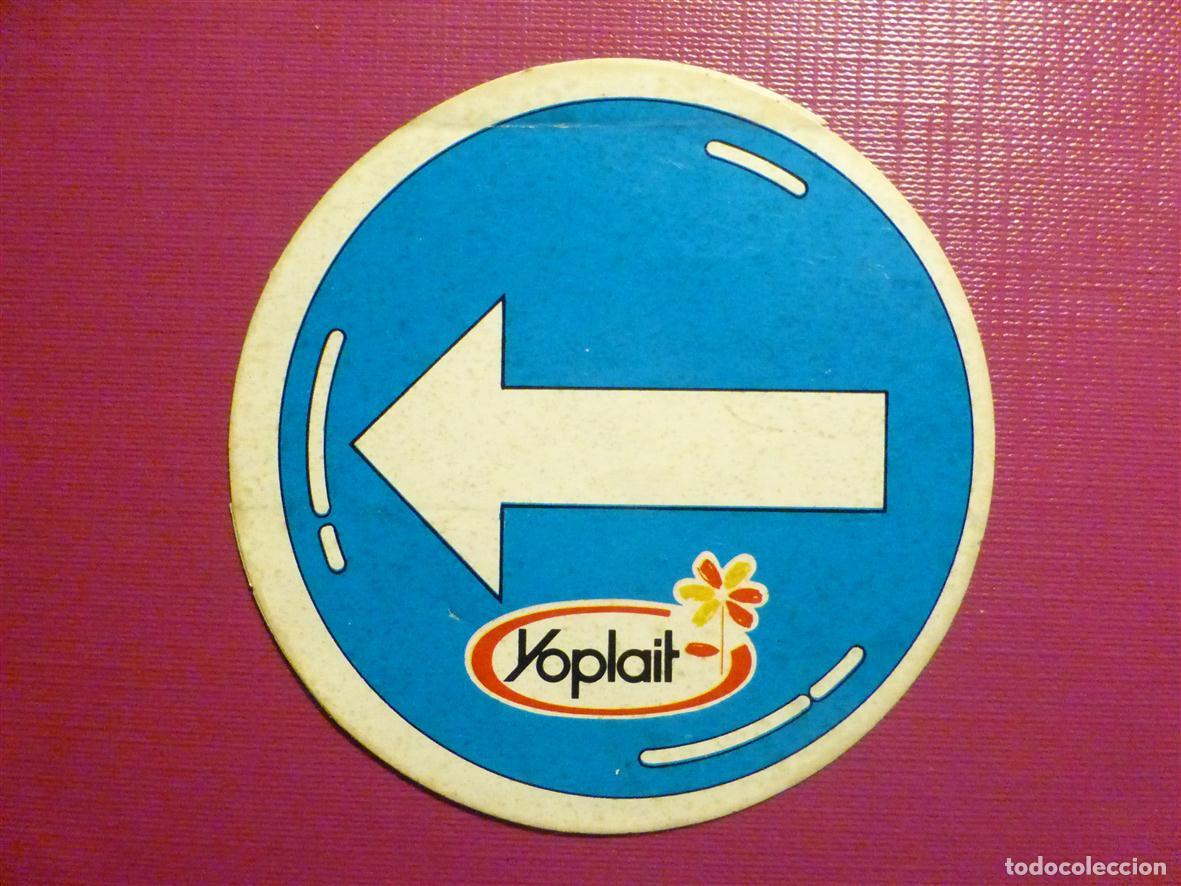 Pegatinas de colecci&oacute;n: Pegatina - Adhesivo - Tiendas de Alimentaci&oacute;n - Bicicleta, BiciYoplait - Yoplait - 7,5 cm.