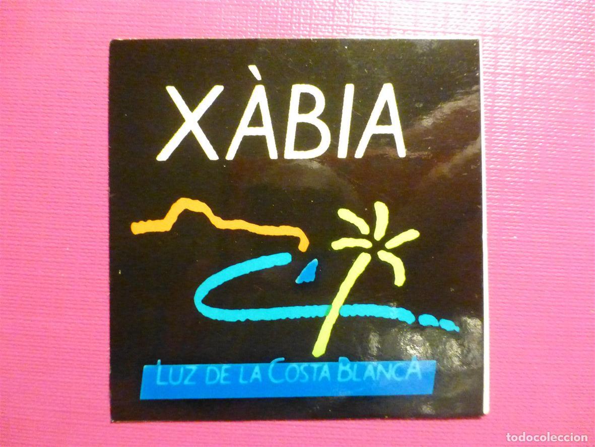 Pegatinas de colecci&oacute;n: Pegatina - Adhesivo - Localidad - X&aacute;via - J&aacute;vea - Alicante - 6 x 6 cm.