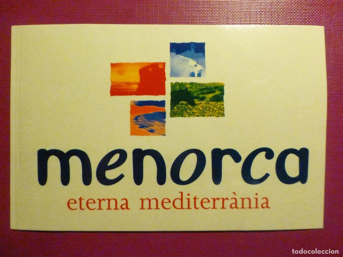Pegatinas de colecci&oacute;n: Pegatina - Adhesivo - Localidad - Menorca - Eterna Maditerranea - 12,5 x 8 cm.