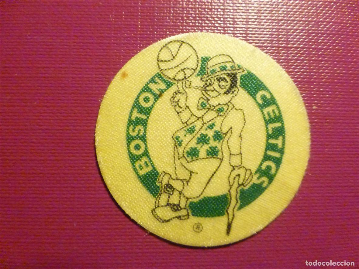 Pegatinas de colecci&oacute;n: Pegatina - Bollos y Pastelitos - Cromo Adhesivo Panrico - Boston Celtics - 4 cm