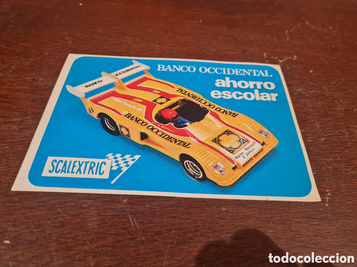 Pegatinas de colecci&oacute;n: Adesivo Scalextic vintage