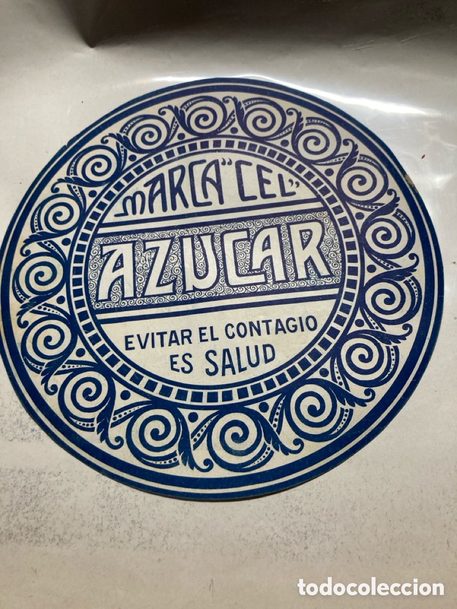 Pegatinas de colecci&oacute;n: Pegatiba azucar cel a&ntilde;os 40