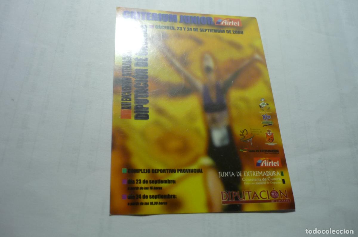 Pegatinas de colecci&oacute;n: pegatina deportes xlll encuentro atletismo aceres
