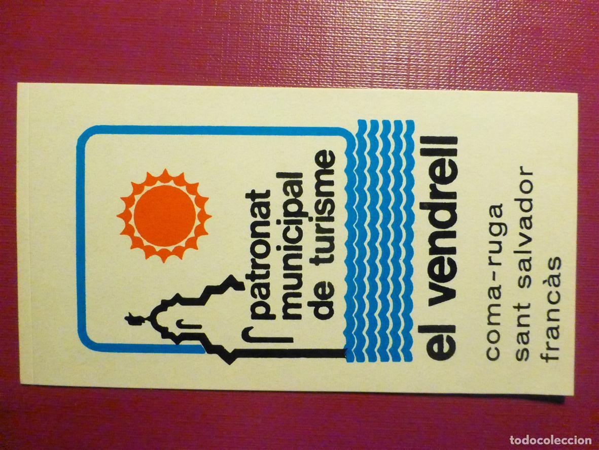 Pegatinas de colecci&oacute;n: Pegatina - Adhesivo - Localidad - El Vendrell - Tarragona - 6,5 x 12 cm.
