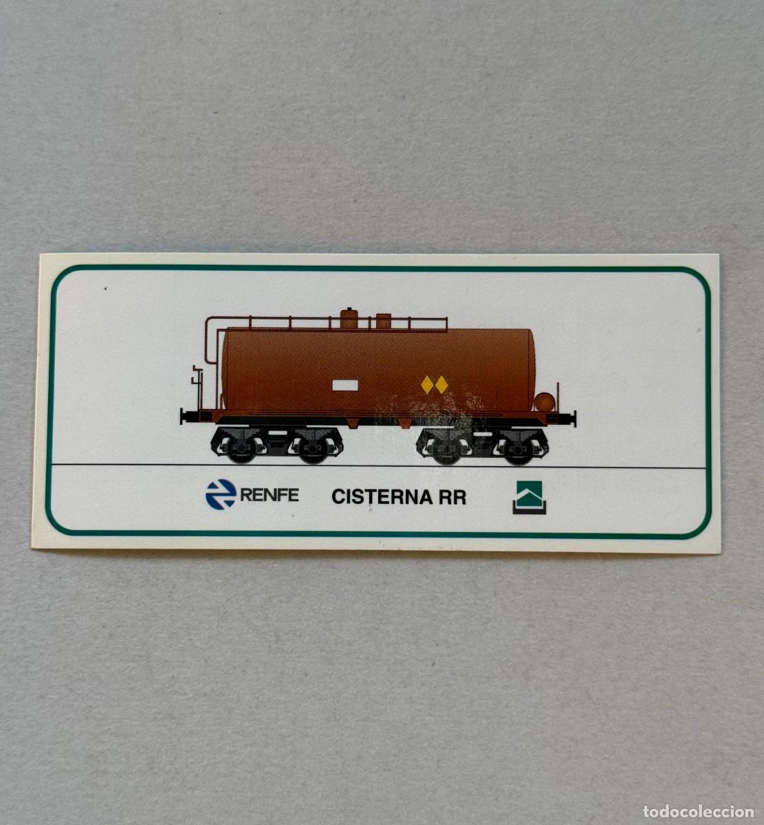 Pegatinas de colecci&oacute;n: Pegatina RENFE CISTERNA RR. Sin pegar.