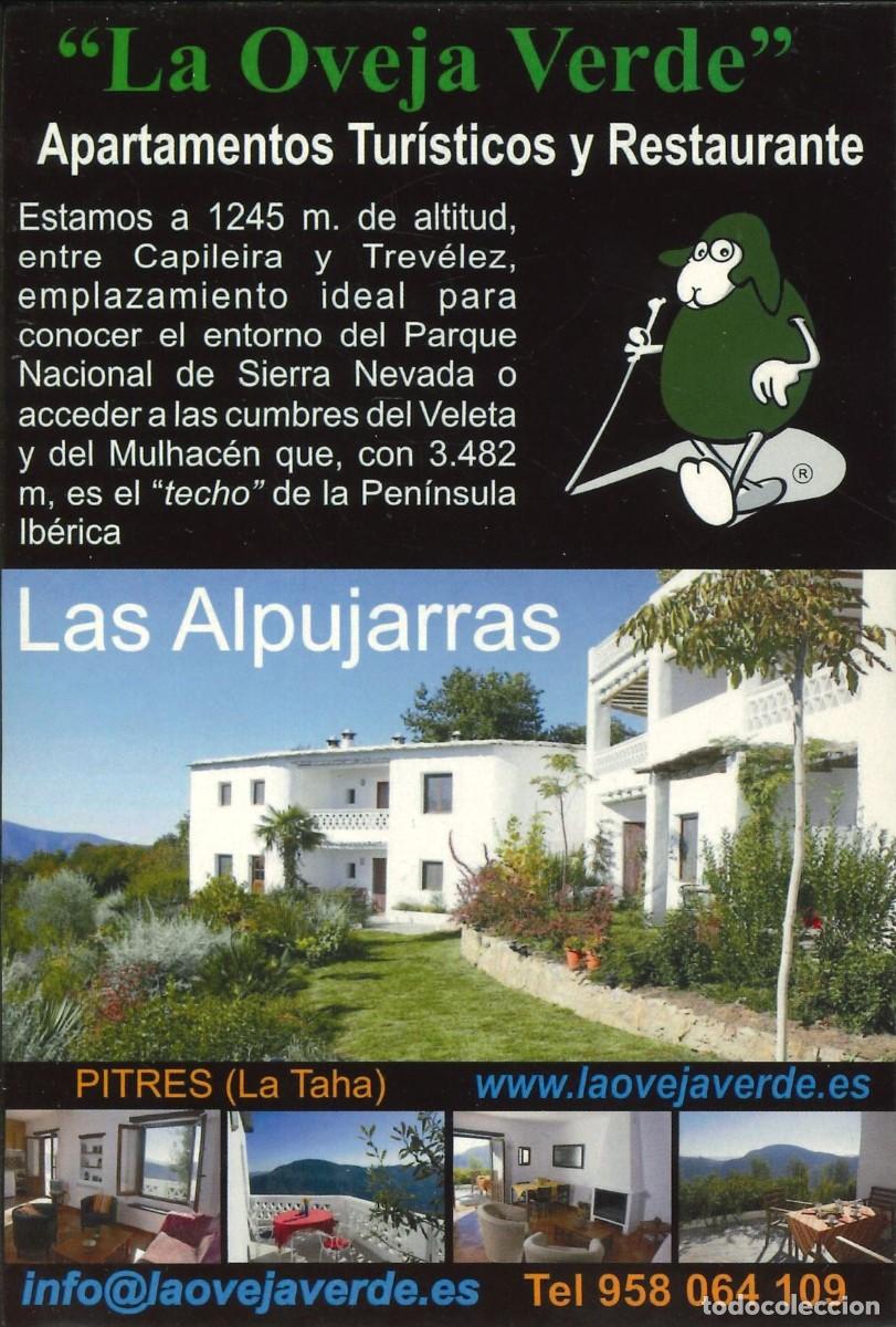 Pegatinas de colecci&oacute;n: PEGATINA - ADHESIVO - HOTELES - ANDALUCIA - LA OREJA VERDE - LAS ALPUJARRAS (GRANADA)