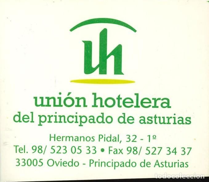 Pegatinas de colecci&oacute;n: PEGATINA - ADHESIVO - HOTELES - ASTURIAS - UNION HOTELERA