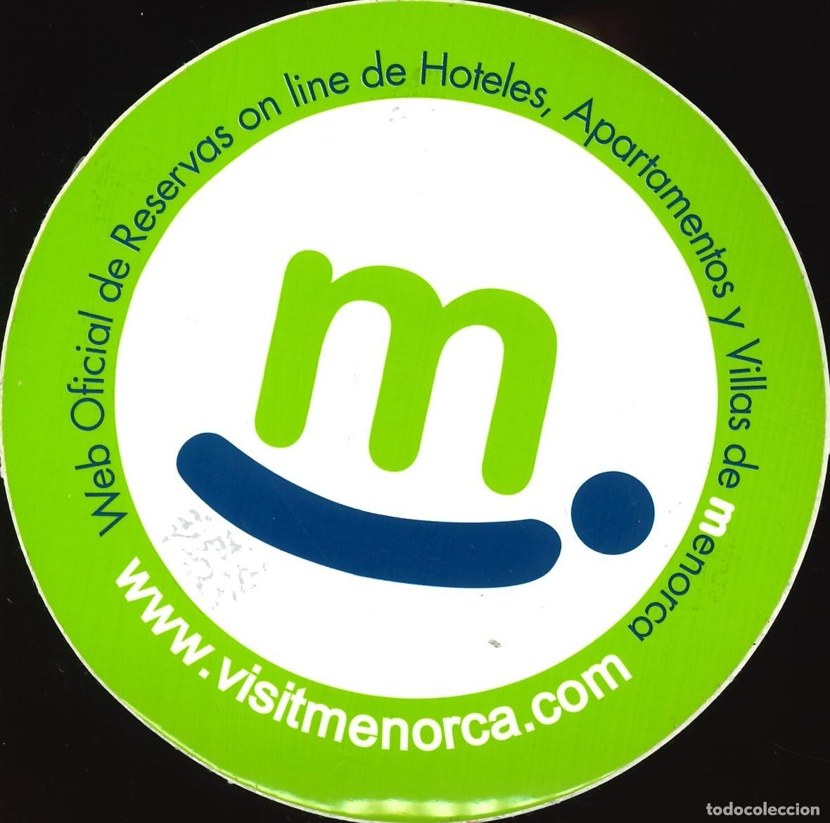Pegatinas de colecci&oacute;n: PEGATINA - ADHESIVO - HOTELES - BALEARES - HOTELES Y APARTAMENTOS VILLAS MENORCA