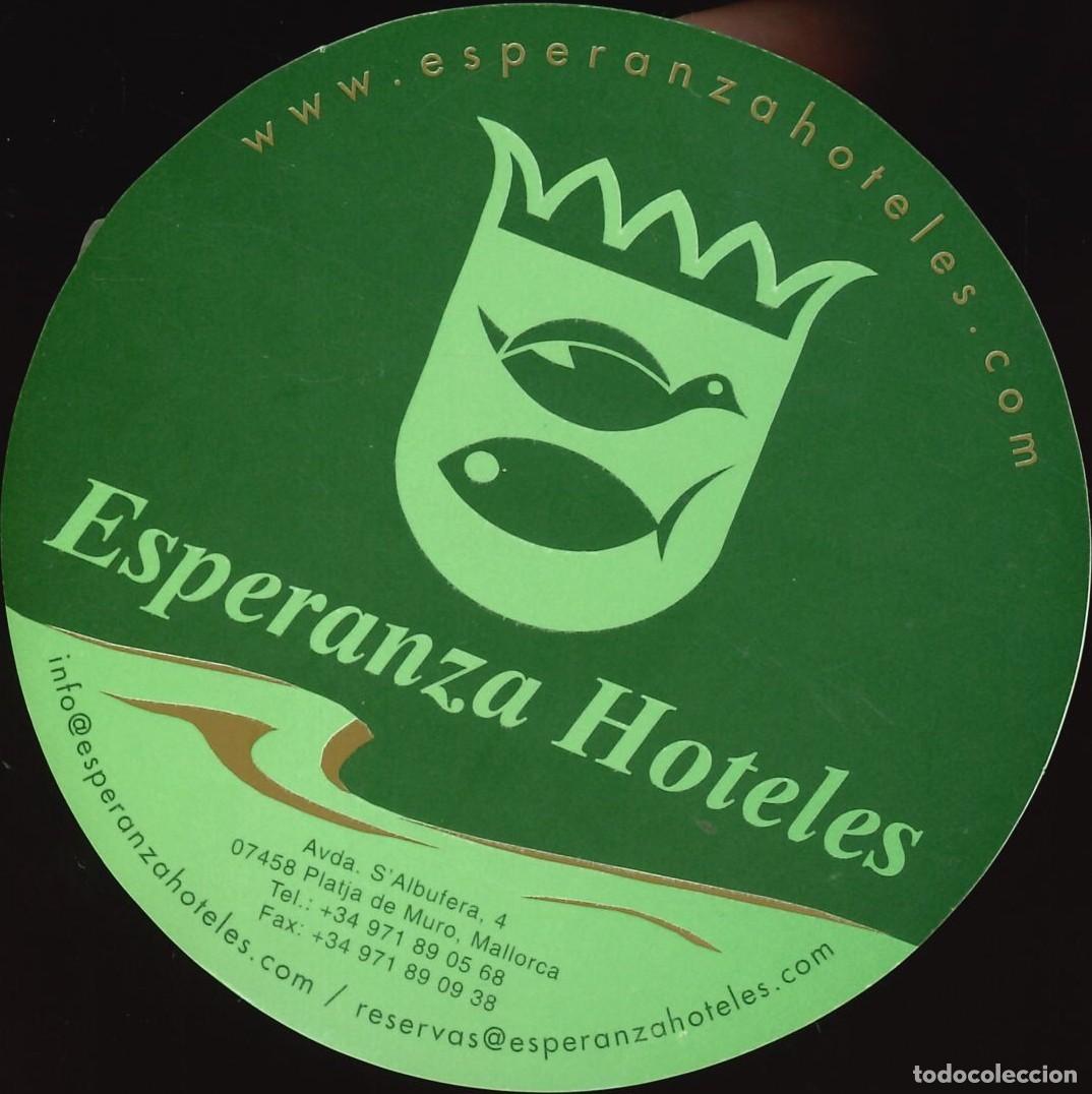 Pegatinas de colecci&oacute;n: PEGATINA - ADHESIVO - HOTELES - BALEARES - HOTELES ESPERANZA