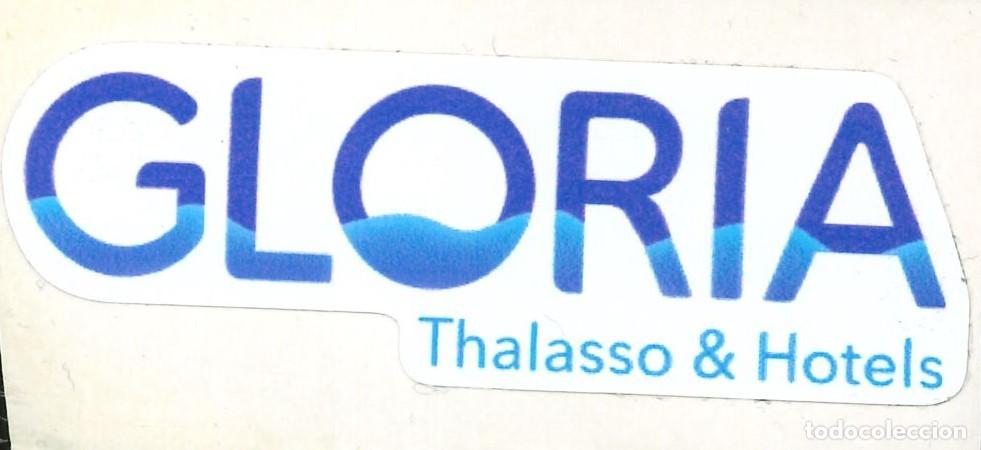 Pegatinas de colecci&oacute;n: PEGATINA - ADHESIVO - HOTELES - CANARIAS - GLORIA & THALASSO HOTELS