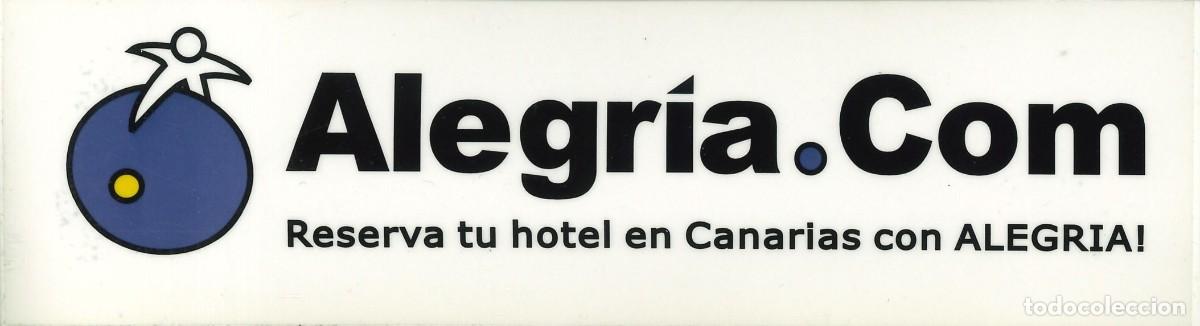 Pegatinas de colecci&oacute;n: PEGATINA - ADHESIVO - HOTELES - CANARIAS - ALEGRIA