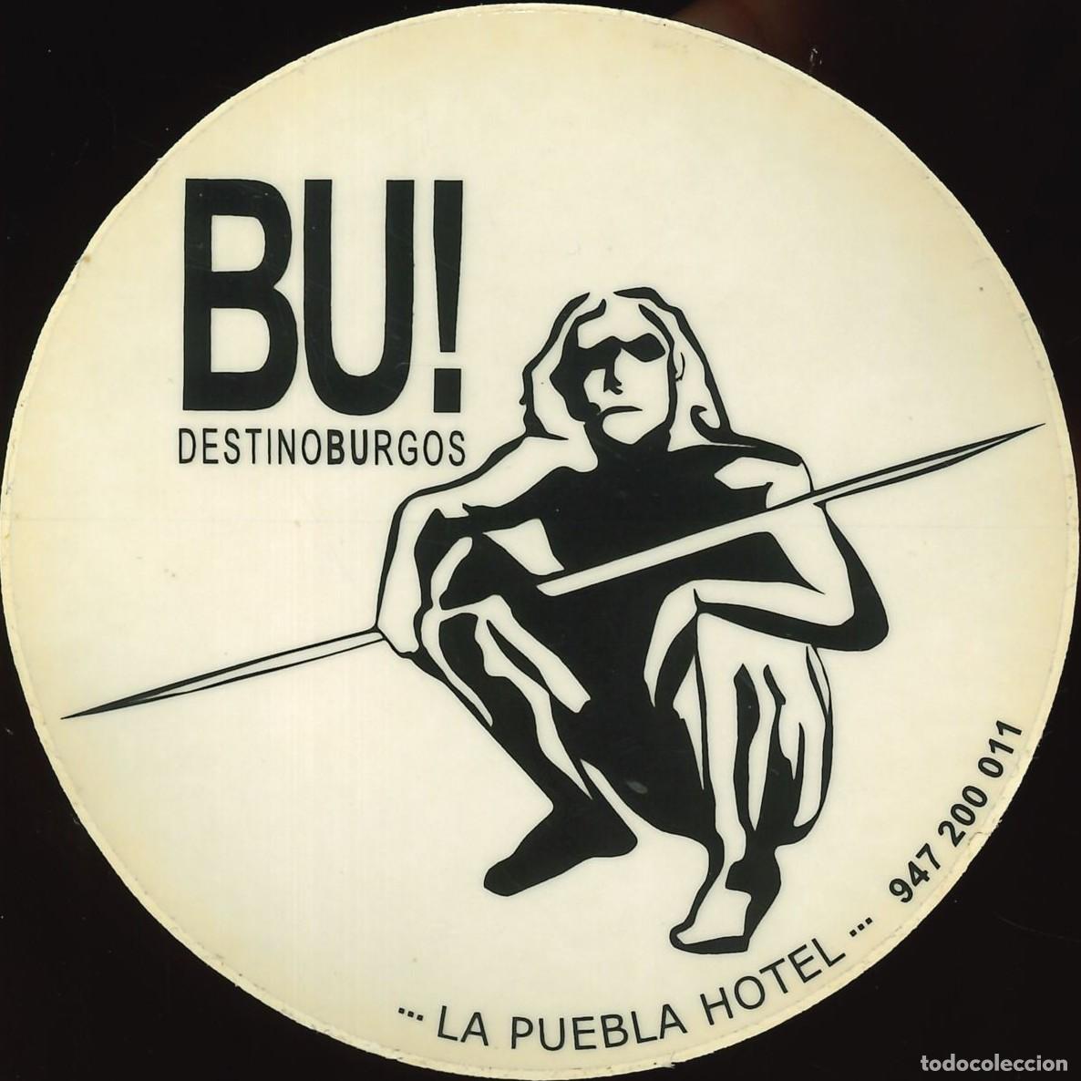 Pegatinas de colecci&oacute;n: PEGATINA - ADHESIVO - HOTELES - CASTILLA Y LEON - HOTEL LA PUEBLA (SEGOVIA)