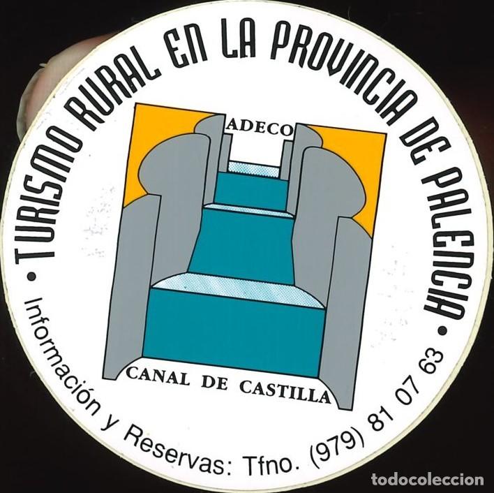 Pegatinas de colecci&oacute;n: PEGATINA - ADHESIVO - HOTELES - CASTILLA Y LEON - TURISMO RURAL EN PALENCIA