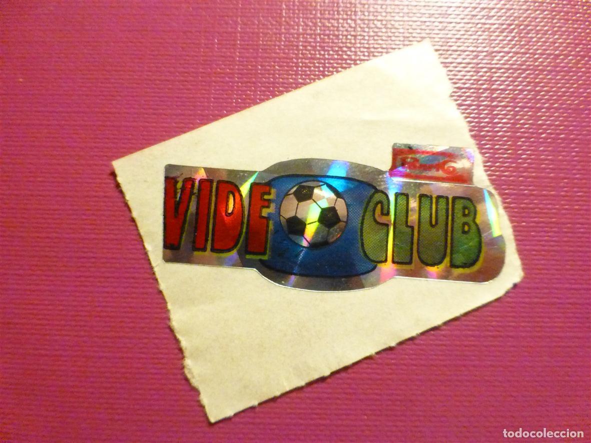 Pegatinas de colecci&oacute;n: Pegatina - Cromo Adhesivo Panrico - Video ⚽ Club - 4,5 x 2,25 cm.