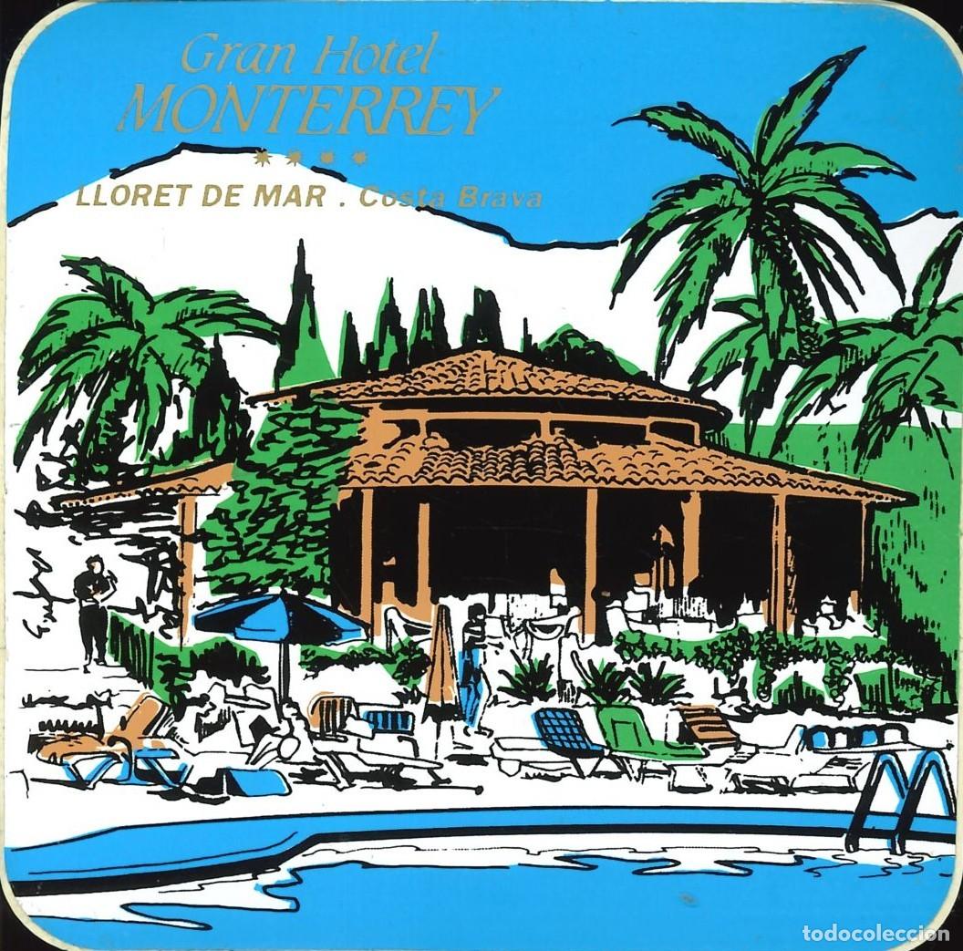 Pegatinas de colecci&oacute;n: PEGATINA - ADHESIVO - HOTELES - CATALU&Ntilde;A - GRAN HOTEL MONTERREY - LLORET DE MAR (BARCELONA)