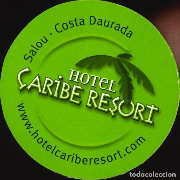 Pegatinas de colecci&oacute;n: PEGATINA - ADHESIVO - HOTELES - CATALU&Ntilde;A - HOTEL CARIBE RESORT SALOU (TARRAGONA) (5'5)