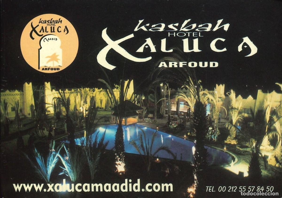Pegatinas de colecci&oacute;n: PEGATINA - ADHESIVO - HOTELES - EXTRANJEROS - HOTEL XALUCA ARFOUD (MARRUECOS)
