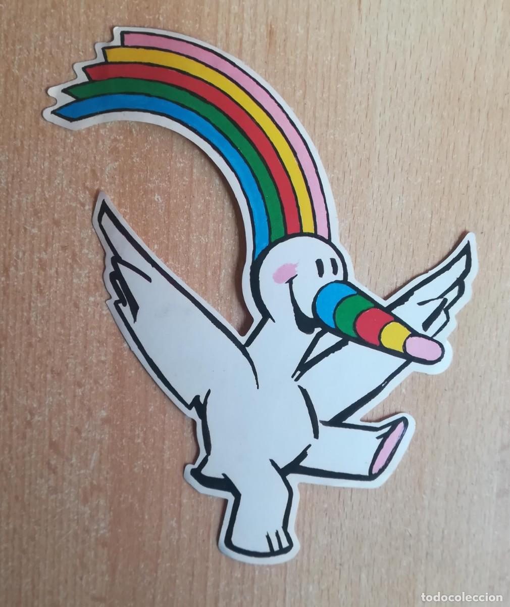 Pegatinas de colecci&oacute;n: Pegatina Curro. Mascota de la Expo 92 de Sevilla.