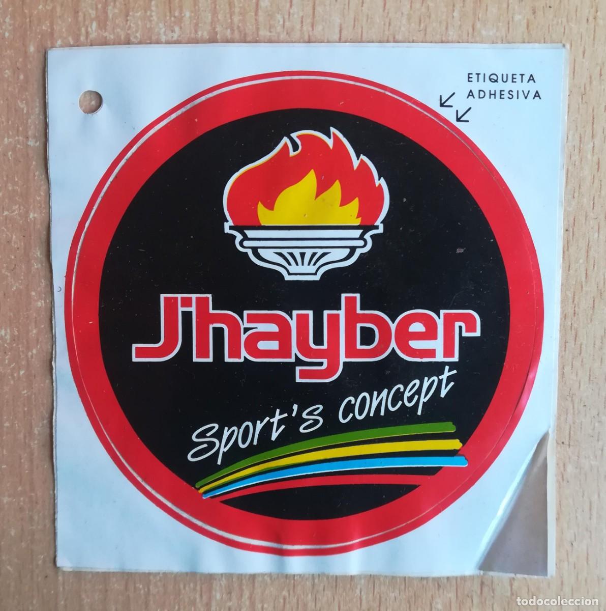 Pegatinas de colecci&oacute;n: Pegatina adhesiva J'hayber. Calzado y ropa deportiva.
