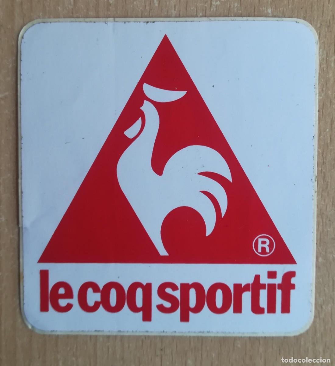 Pegatinas de colecci&oacute;n: Pegatina adhesiva Le Coq Sportif. Calzado y ropa deportiva.