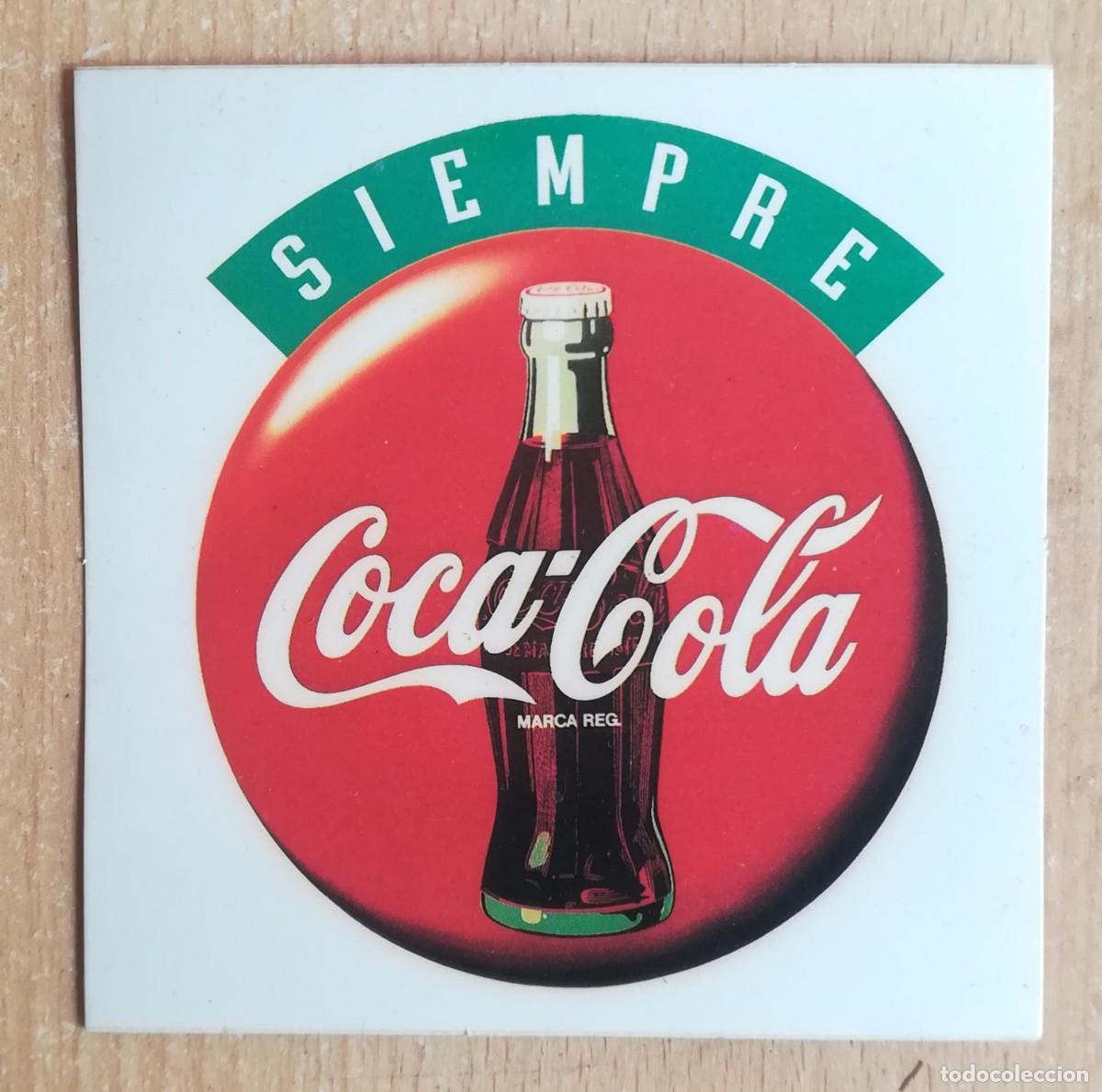 Pegatinas de colecci&oacute;n: Pegatina adhesiva Siempre Coca Cola