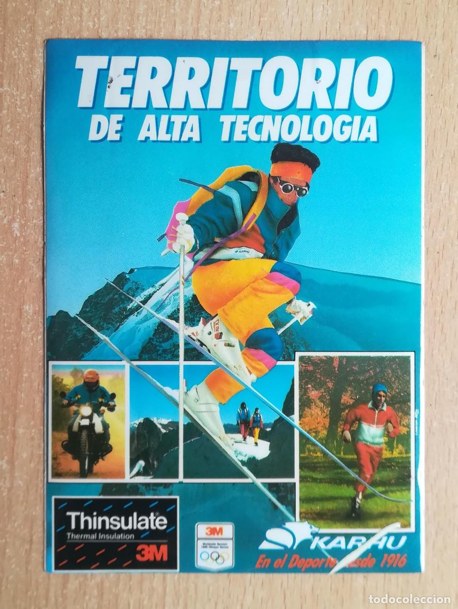 Pegatinas de colecci&oacute;n: Pegativa de la marca deportiva Karhu. Territorio de alta tecnolog&iacute;a