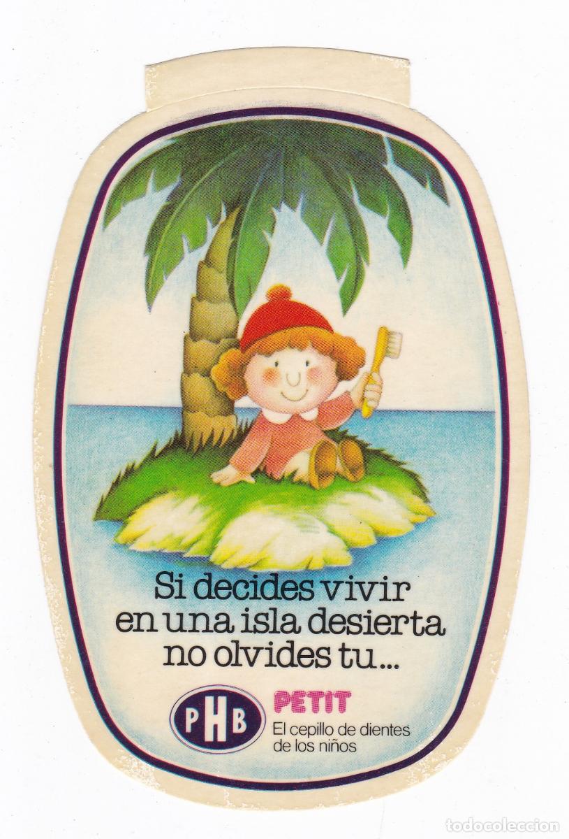 Sammlung von Aufklebern: PHB. Petit. El cepillo de dientes de los ni&ntilde;os. Antigua pegatina de colecci&oacute;n