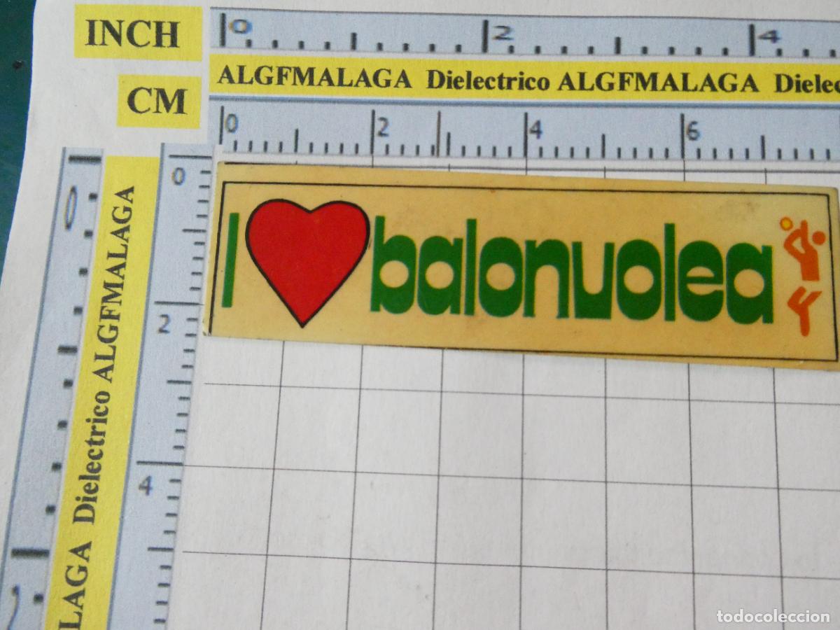 Pegatinas de colecci&oacute;n: PEGATINA DE DEPORTES. BALONVOLEA VOLLEY VOLEY VOLEIBOL. 30