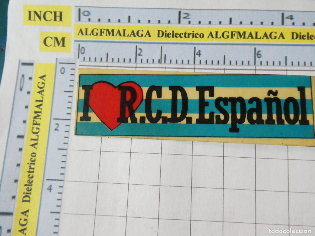 Pegatinas de colecci&oacute;n: PEGATINA DE DEPORTES. F&Uacute;TBOL REAL CLUB DEPORTIVO ESPA&Ntilde;OL. 33