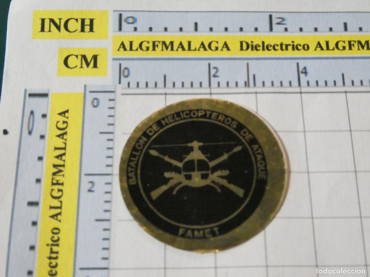 Pegatinas de colecci&oacute;n: PEGATINA MILITAR FAMET BATALL&Oacute;N HELIC&Oacute;PTEROS DE ATAQUE EJ&Eacute;RCITO ESPA&Ntilde;OL. 37