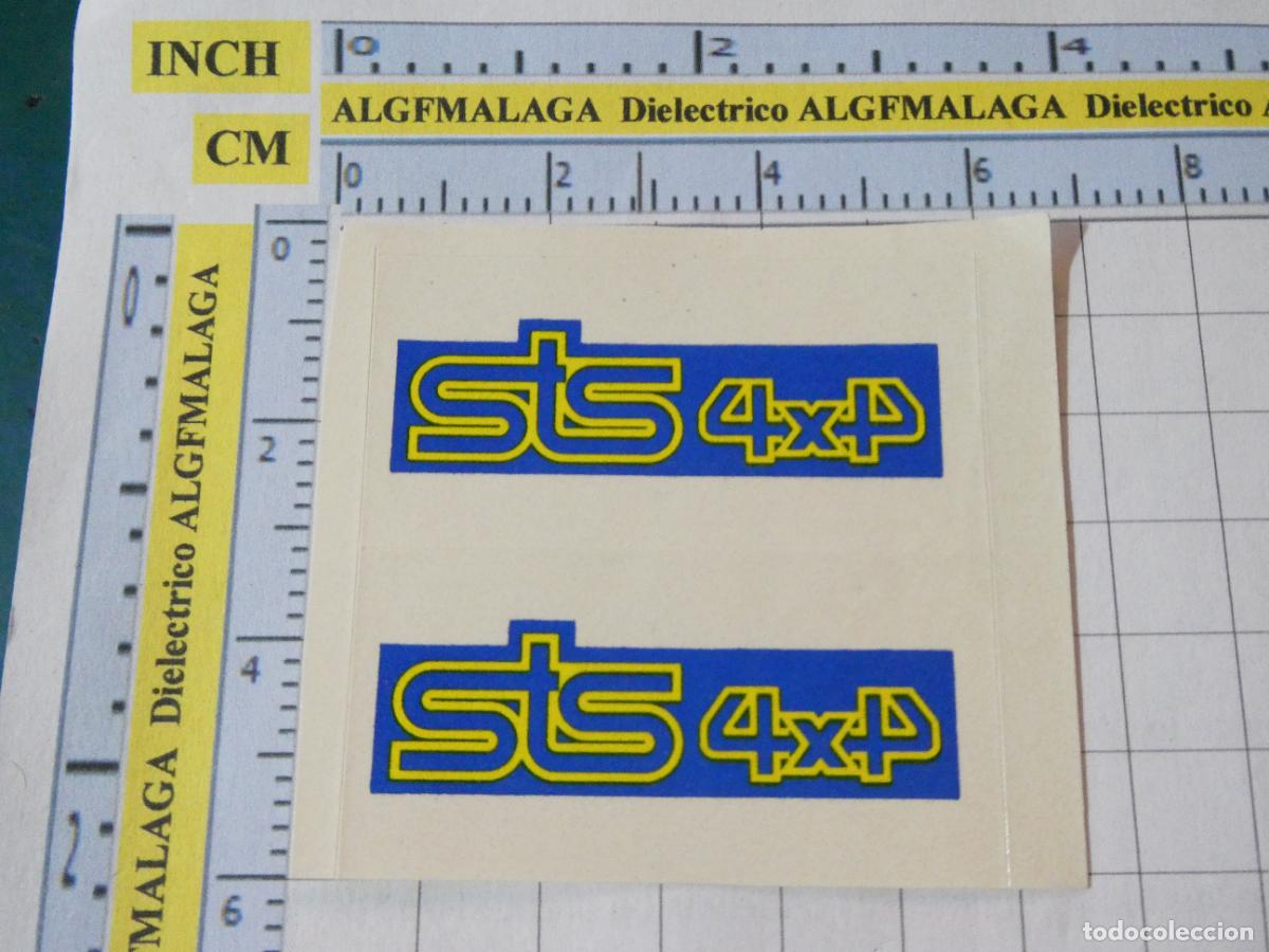 Pegatinas de colecci&oacute;n: PEGATINA DE JUEGOS JUGUETES EXIN SCALEXTRIC STS 4X4. 40