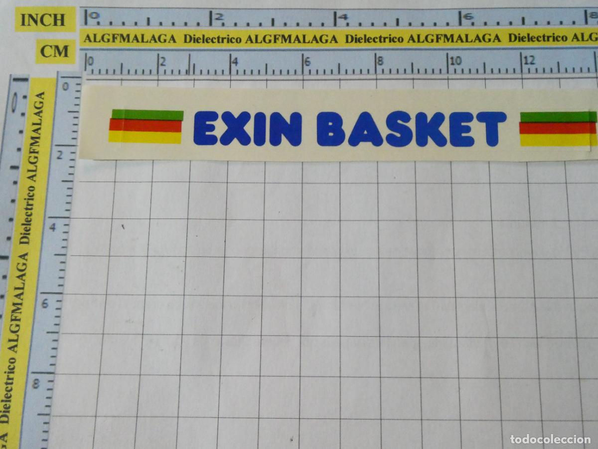 Pegatinas de colecci&oacute;n: PEGATINA DE JUEGOS JUGUETES EXIN BASKET BALONCESTO. 41