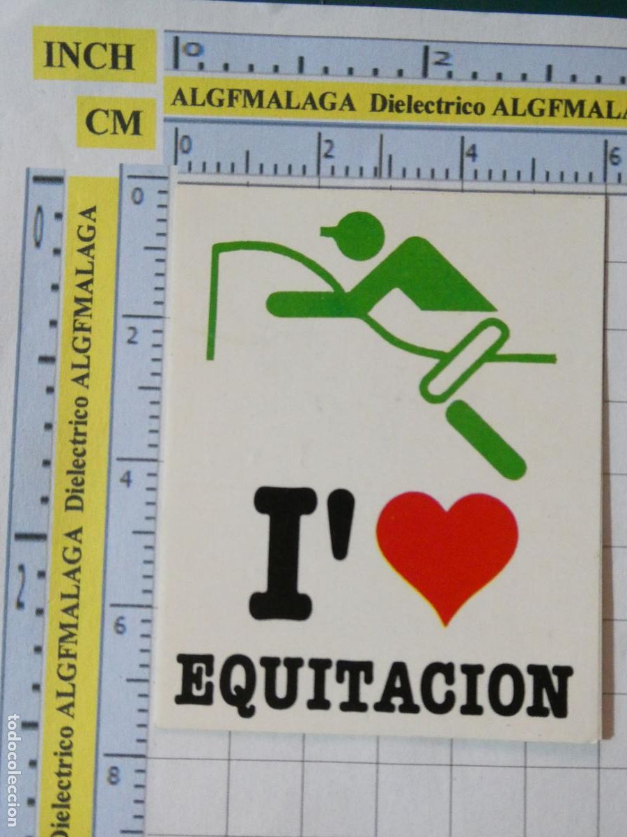 Pegatinas de colecci&oacute;n: PEGATINA DE DEPORTES. EQUITACI&Oacute;N H&Iacute;PICA. 45