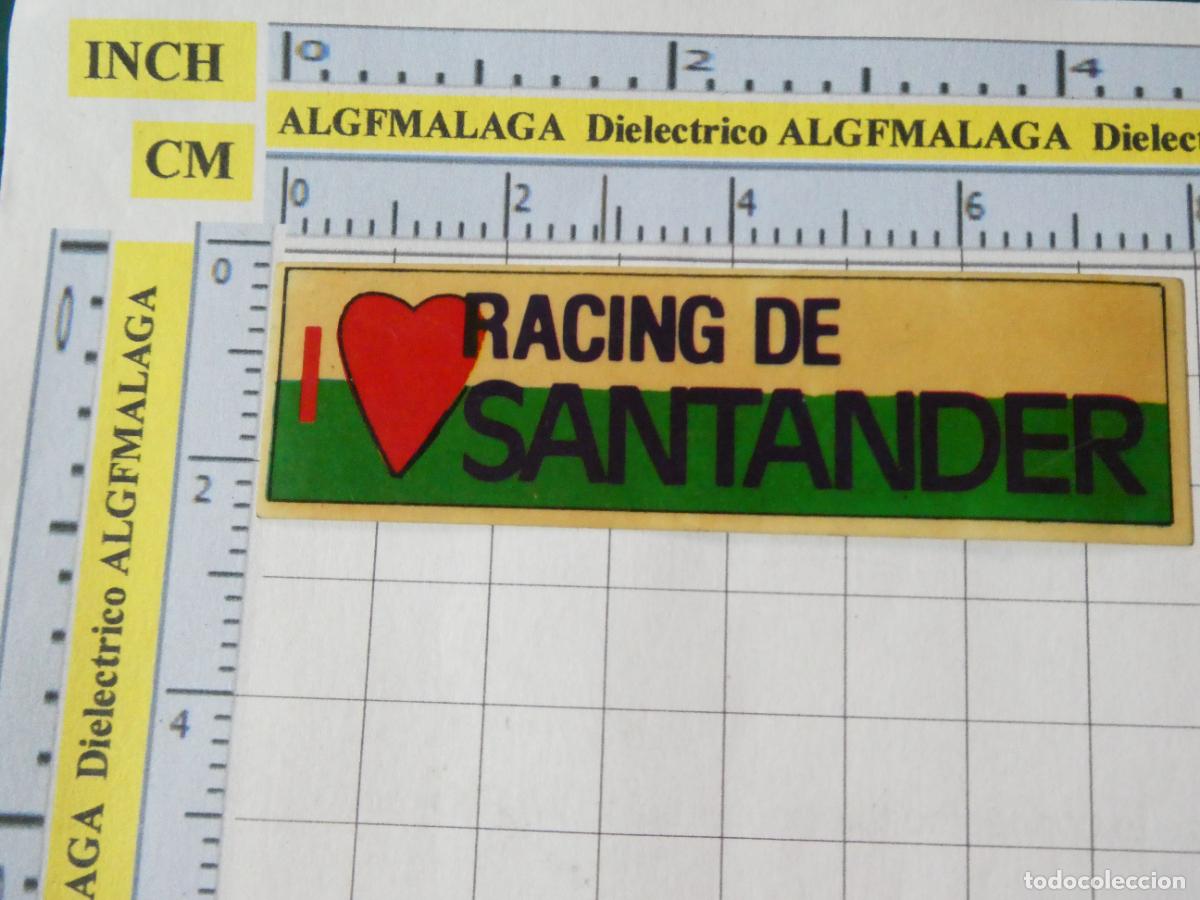 Pegatinas de colecci&oacute;n: PEGATINA DE DEPORTES. F&Uacute;TBOL. RACING DE SANTANDER. 48