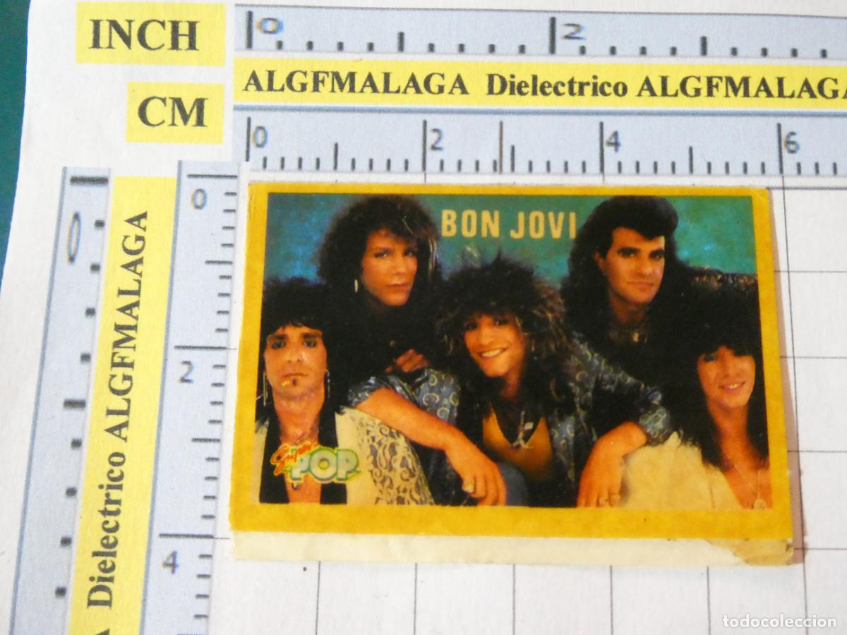 Pegatinas de colecci&oacute;n: PEGATINA CROMO CROMITO. REVISTA SUPER POP. BON JOVI. 52