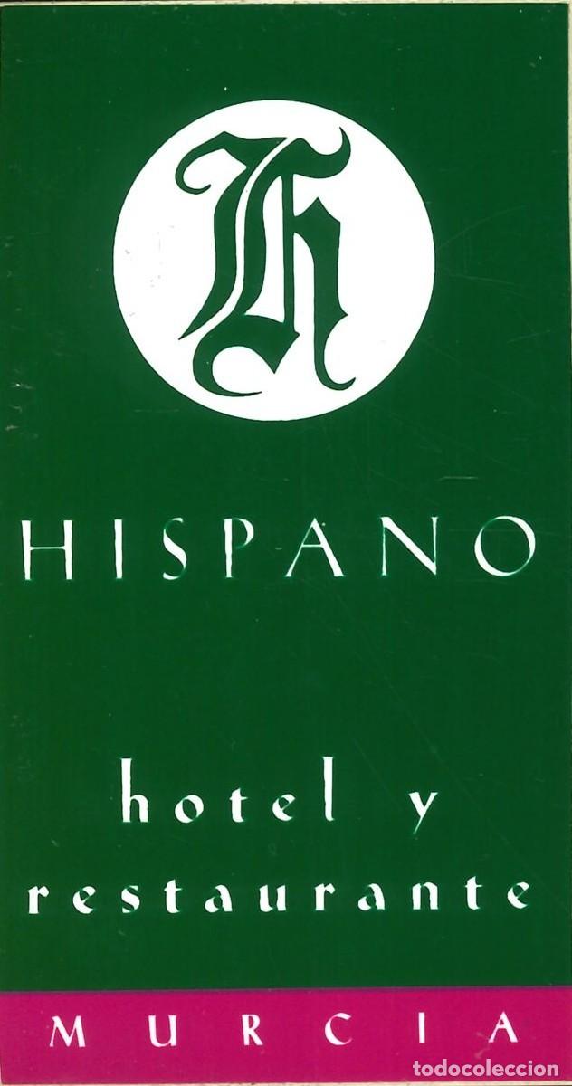 Pegatinas de colecci&oacute;n: PEGATINA - ADHESIVO - HOTELES - REGION MURCIA - HOTEL Y RESTAURANTE HISPANO
