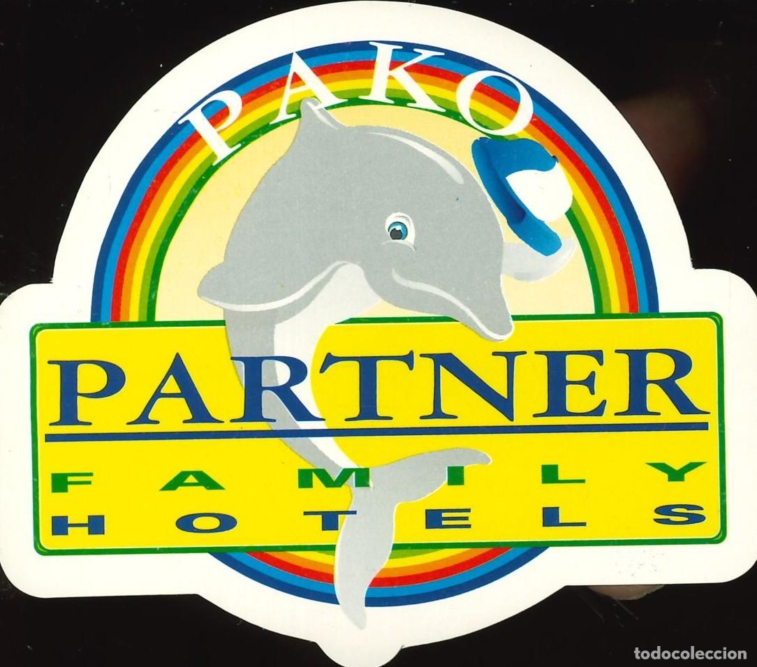 Pegatinas de colecci&oacute;n: PEGATINA - ADHESIVO - HOTELES - VARIOS - PAKO - PARTNER FAMILY HOTELS