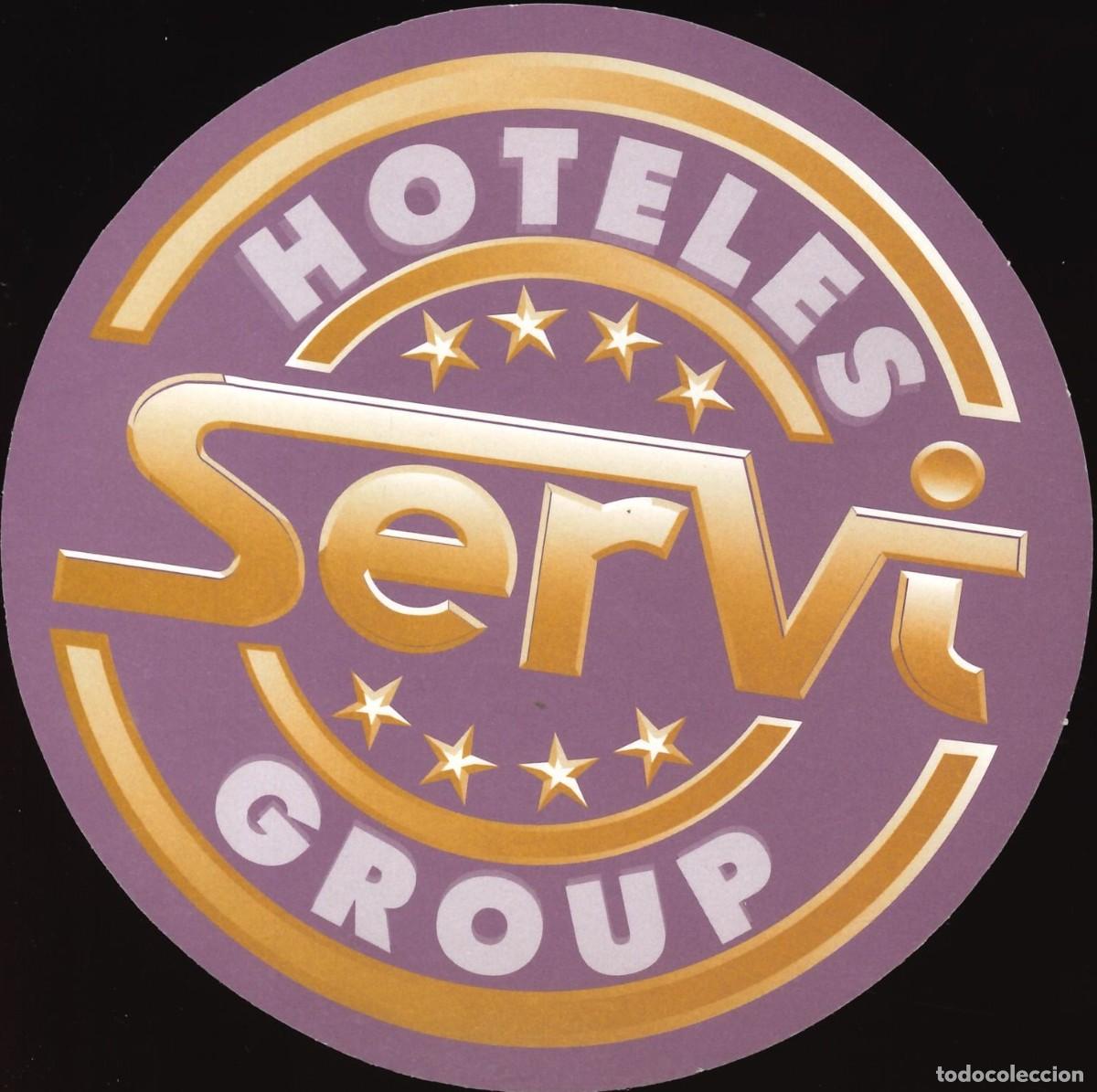 Pegatinas de colecci&oacute;n: PEGATINA - ADHESIVO - HOTELES - VARIOS - SERVI GROUP