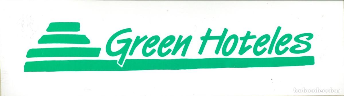 Pegatinas de colecci&oacute;n: PEGATINA - ADHESIVO - HOTELES - VARIOS - GREEN HOTELES