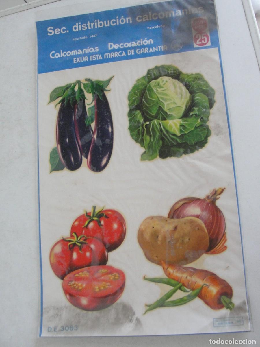 Pegatinas de colecci&oacute;n: PEGATINAS ADHESIVOS DE COCINA AZULEJOS - ORTEGA CALCOMANIAS - PRECINTADO STOCK PAPELERIA